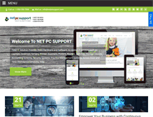 Tablet Screenshot of netpcsupport.com